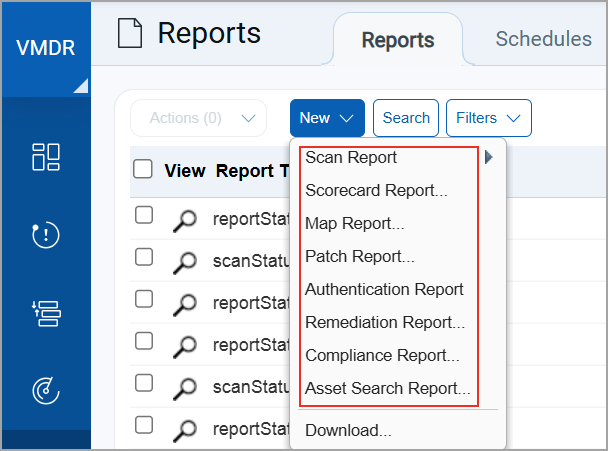 Create Reports 